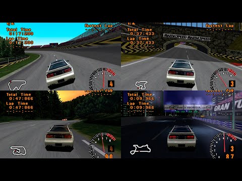 Видео: Gran Turismo (PS1) - Все Гоночные Трассы