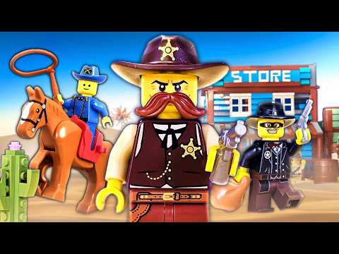 Видео: Я построил ЖИЗНЬ КОВБОЯ из LEGO...