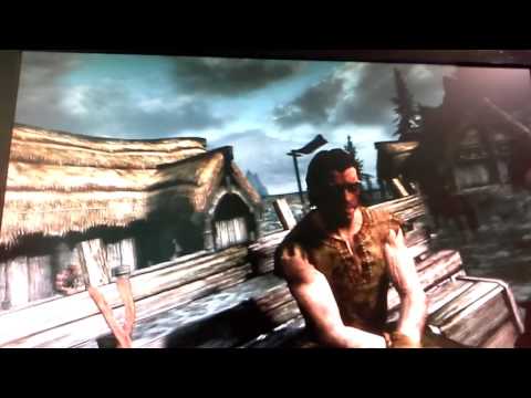 Видео: Skyrim. #1 появление дракона!