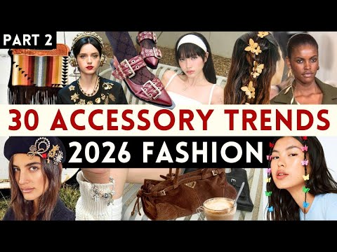 Видео: 🔴30 ТРЕНДОВ АКСЕССУАРОВ 2026 ГОДА! Аксессуары осени 2025 и зимы 2026, которые вам стоит увидеть! ...