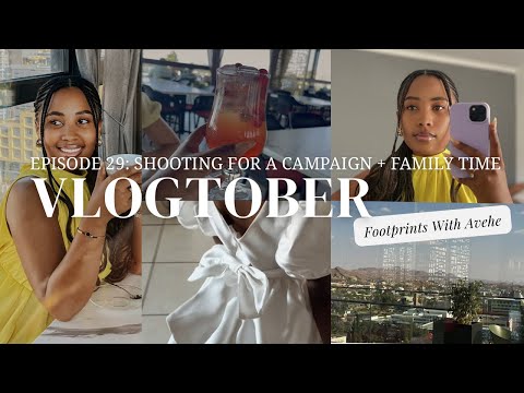 Видео: #Vlogtober Эпизод 29: Съемки для кампании | Время для семьи | Победитель розыгрыша