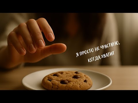 Видео: "Как съесть ОДНО печенье и остановиться?" (Ответ психолога). Два сигнала тела, которые вы путаете.