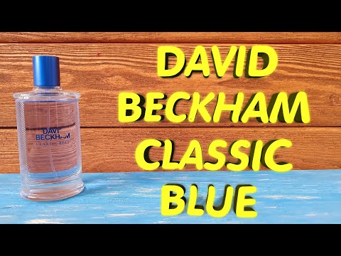 Видео: DAVID BECKHAM Classic Blue туаелтная вода ОБЗОР