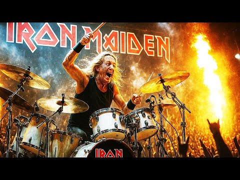 Видео: Nicko McBrain. Iron Maiden. Мастер тяжёлых ударных