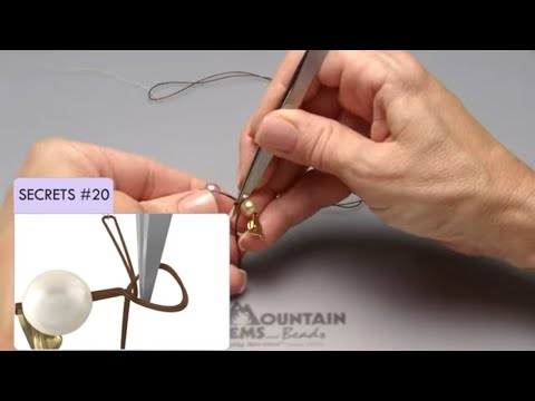 Видео: Секреты использования инструмента для плетения бусин