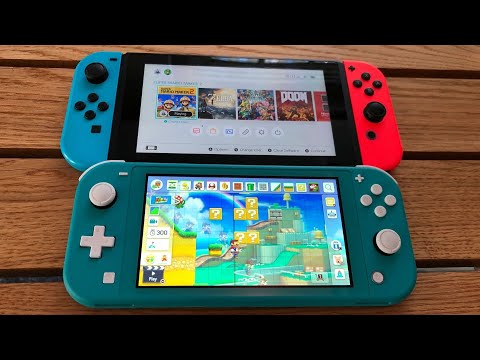 Видео: Мои Nintendo switch и Nintendo switch lite