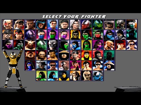 Видео: Ultimate Mortal Kombat Trilogy - CYRAX Полный проход 2025!