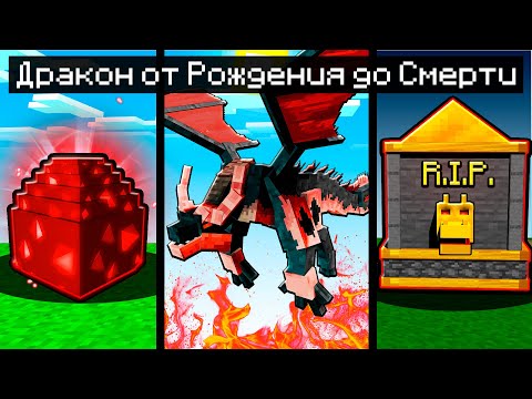 Видео: 😨 ЖИЗНЬ ДРАКОНА От Рождения До Смерти в Майнкрафт!