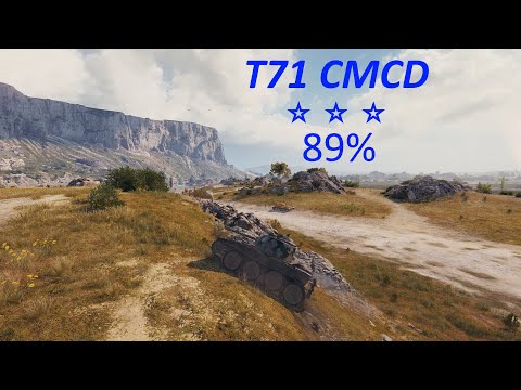 Видео: T71 CMCD: ривок до зірок! 89%: штурмовий світляк