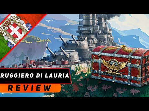 Видео: ЛИНКОР RUGGIERO DI LAURIA! ИТАЛЬЯНСКИЕ ПУШКИ-БАЗУКИ? МИР КОРАБЛЕЙ/WORLD OF WARSHIPS