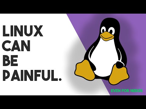 Видео: Нормальные люди не используют Linux по какой-то причине