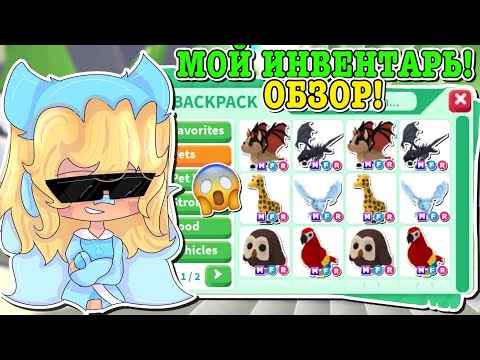 Видео: МОЙ ИНВЕНТАРЬ В АДОПТ МИ! MY INVENTORY! | ROBLOX ADOPT ME Kroshka_Nastia