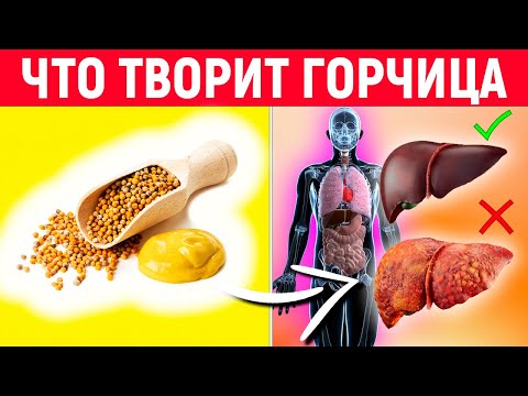 Видео: Вот Что Творит Горчица с Организмом! 96% Людей НЕ ЗНАЮТ про это... Горчица Польза и Вред Здоровью