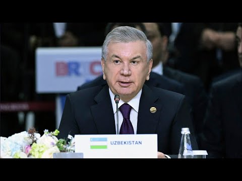 Видео: Шавкат Мирзиёев выступил на пленарной сессии саммита «БРИКС плюс»