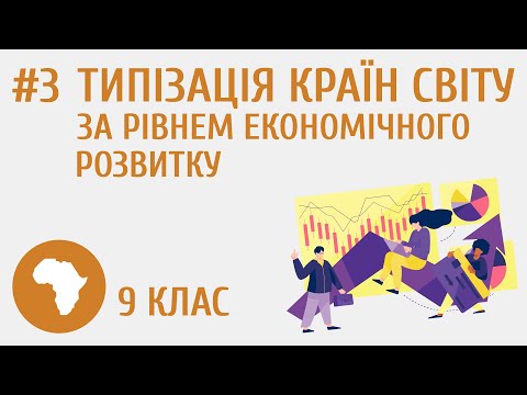 Видео: Типізація країн світу за рівнем економічного розвитку #3