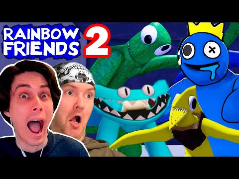 Видео: РАДУЖНЫЕ ДРУЗЬЯ 2 - НОВЫЕ МОНСТРЫ! - Rainbow Friends 2 Roblox [Роблокс]