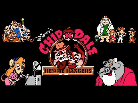 Видео: Прохождение Chip & Dale - (NES, Famicom, Dendy)