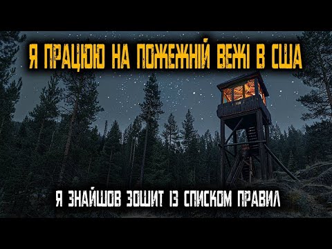 Видео: Я Працював на Пожежній Вежі США і Знайшов Зошит із ДИВНИМ Списком Правил...