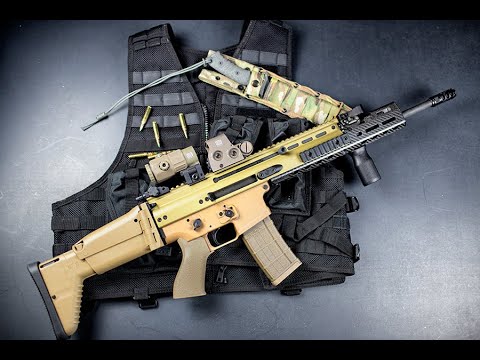 Видео: Карабин ФН Скар 16С  (FN Scar 16S NRCH) - обзор и сравнение #Карабин ФН Скар 16С #FN Scar 16S