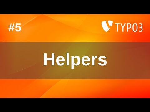 Видео: CMS TYPO3 #5. Хелперы