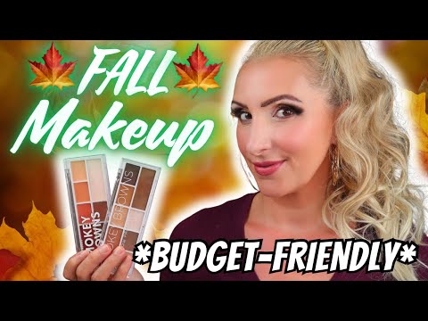 Видео: УРОКИ ОСЕННЕГО МАКИЯЖА с использованием ВСЕГО #dollartreemakeup 🍁 Бюджетный #осенниймакияж для 20...
