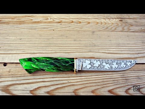 Видео: рукоять ножа (часть 2)