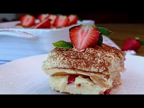 Видео: Как се прави италианско ягодово🍓🍓🍓 ТИРАМИСУ?