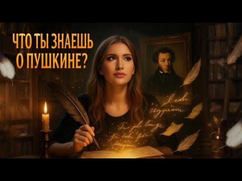Видео: Тест - Биография Пушкина