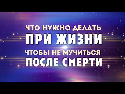 Видео: Что делать при жизни, чтобы не мучиться после смерти  #Весталия #школаСорадение