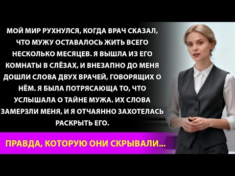 Видео: 5Доктор сказал, что моему мужу осталось несколько месяцев… Но то, что я услышала о его секрете, пове