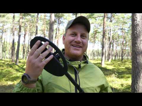 Видео: Nokta Simplex SP24 катушка - небольшой тест снайперки лодочки на полигоне!