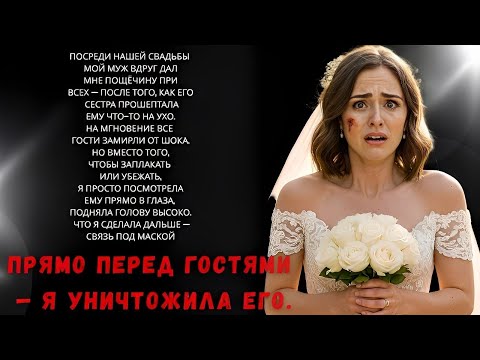 Видео: Мой муж ударил меня посреди нашей свадьбы — то, что я сделала потом перед гостями, разрушило его