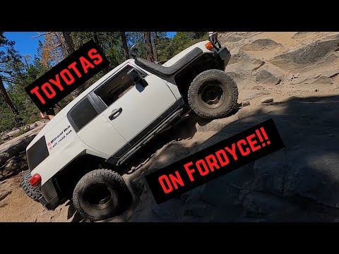 Видео: Fordyce Trail // Toyota FJ Cruisers // 4Runner // Lexus // О, боже!!