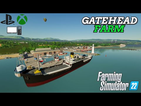 Видео: КРАСИВА И НЕУСТОИМА! "Gatehead Farm" for ALL Platforms - Farming Simulator 22