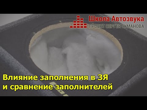 Видео: Влияние заполнения в ЗЯ и сравнение заполнителей