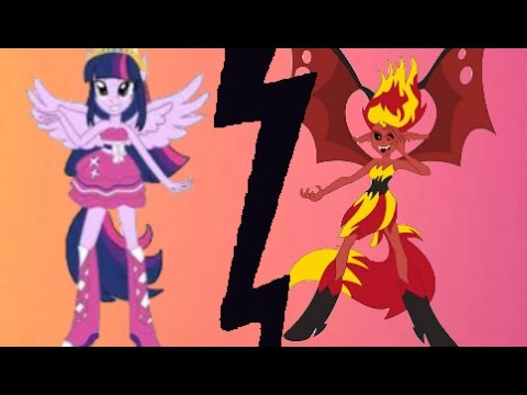 Видео: PMV - День, Ночь! Руки Прочь! { Сансет Шиммер и Твайлайт Спаркл }