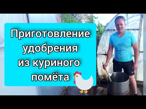 Видео: Приготовление удобрения из куриного помета