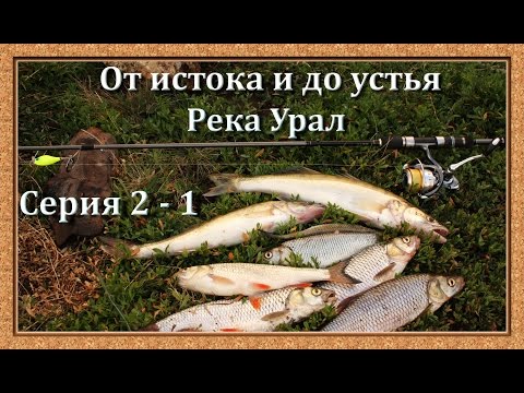 Видео: Река Урал: от истока и до устья. Серия 2 - 1 -- Первый судак на перекате