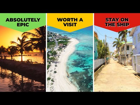 Видео: Рейтинг ВСЕХ основных круизных портов Карибского моря | Худший 2 лучших