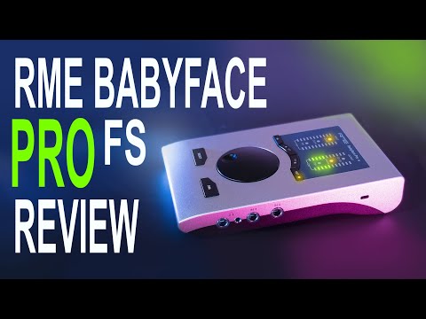 Видео: Лучший интерфейс на долгие годы вперед? — Обзор RME Babyface PRO Fs