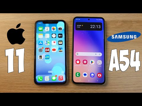 Видео: IPHONE 11 VS SAMSUNG GALAXY A54 - ЧТО ЛУЧШЕ? ПОЛНОЕ СРАВНЕНИЕ!