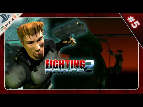 Видео: Прохождение Fighting Force2 PS1 Playthrough #5 мини босы три подопытных мутанта