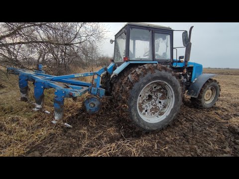 Видео: Мтз 1221.2 с глубокорыхлителем 