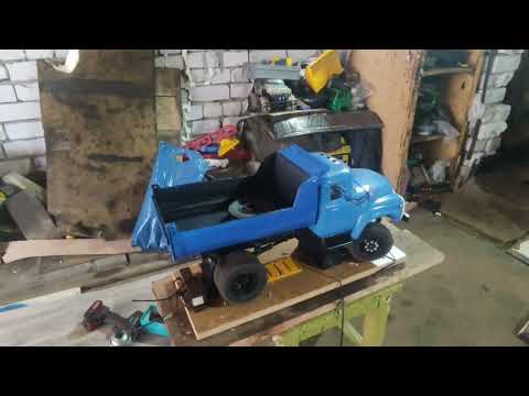 Видео: ЗИЛ 130 rc модель делаем кузов масштаб 1 10