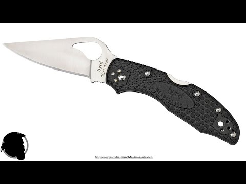 Видео: Обзор Spyderco Byrd Meadowlark 2