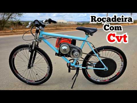 Видео: как собрать ВЕЛОСИПЕД с ЩЕТОЧНЫМ мотором и вариатором