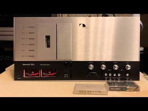 Видео: Nakamichi 700 II. 1977 год. Блистательный магнитофон.