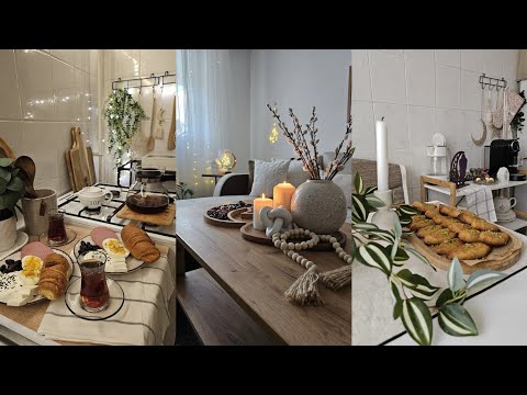 Видео: Снег весной ☃️ |Проведите со мной уютный день дома 🏡,убираясь на кухне, готовя ифтар