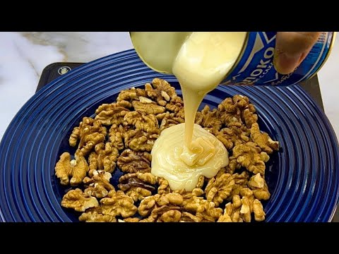 Видео: БЕРУ ОРЕХИ И СГУЩЕНКУ | Вкусняшка к Чаю за 10 МИНУТ