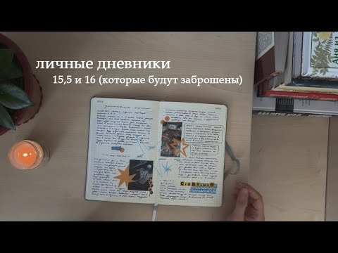 Видео: личные дневники 15,5 и 16 | заброшен (комментарии)